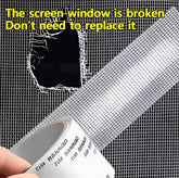 Mesh Roll Tape Window Screen Repair Patch | Keep Mosquitoes Out With Our Anti-insect, Self-adhesive Mesh Patch Tape – 3 Meter